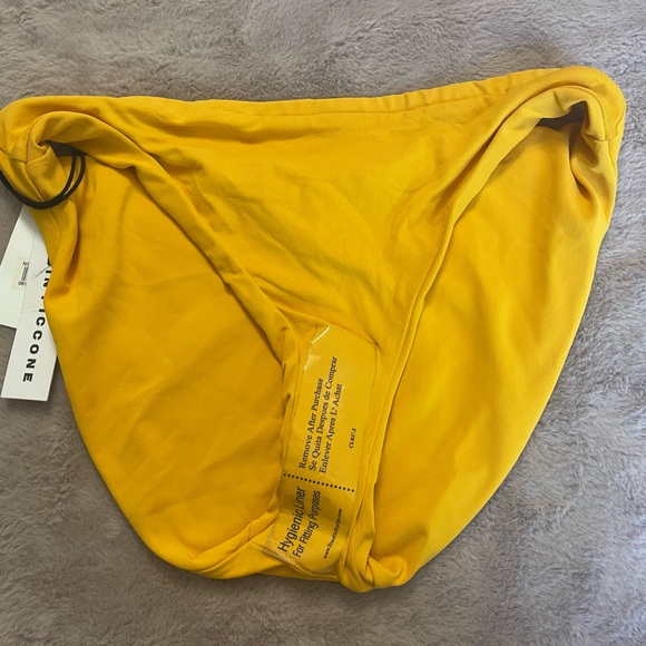 2 for $50 - Robin Piccone - Yellow Bikini Briefs - Size L - BNWT - Picture 3 of 4